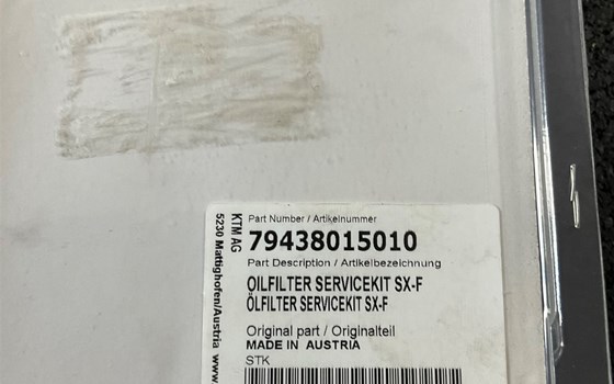 Ölfilterkit KTM SX-F - Bild 2