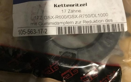 Kettensatz Suzuki DL 1000 Bj.2002 - Bild 3 Kettensatz Suzuki DL 1000 Bj.2002 - Bild 3