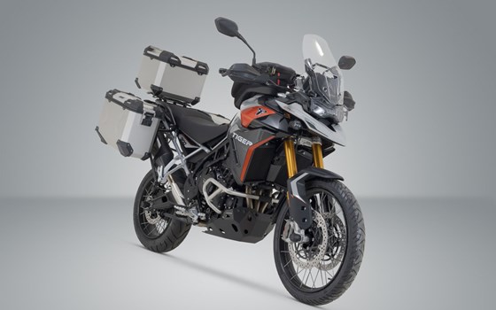 Adventure Set TRAX ADV. Silbern. Triumph Tiger 900 GT / Rally Pro (23-). - Bild 2