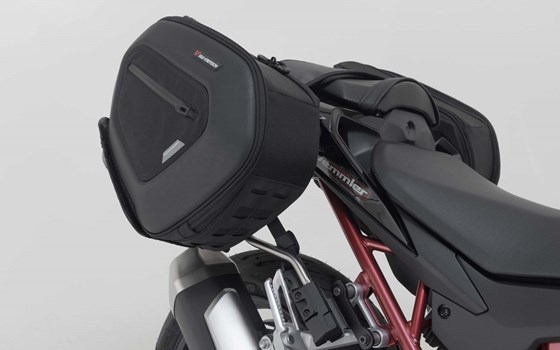 PRO BLAZE H Satteltaschen-Set. Schwarz. Honda CB750 Hornet (22-). - Bild 3