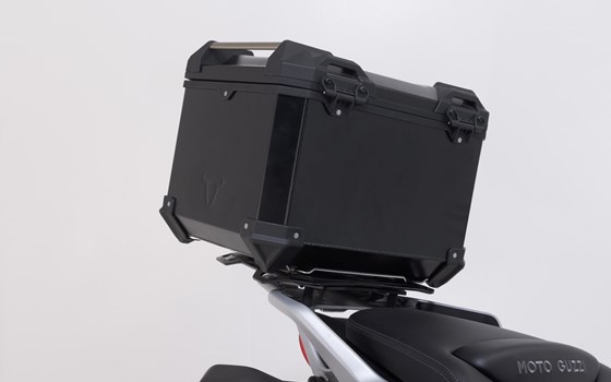 ADVENTURE-RACK Gepäckträger. Schwarz. Moto Guzzi V85 TT (24-). - Bild 5