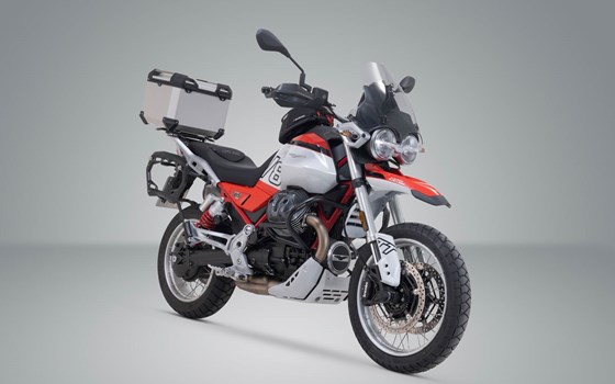 TRAX ADV Topcase-System. Silbern. Moto Guzzi V85 TT (24-). - Bild 2