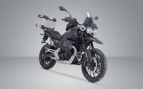 TRAX ADV Topcase-System. Silbern. Moto Guzzi V85 Strada (24-). - Bild 2 TRAX ADV Topcase-System. Silbern. Moto Guzzi V85 Strada (24-). - Bild 2