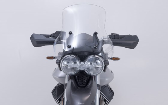 Sport Handprotektoren-Kit. Schwarz. Moto Guzzi V85 TT (19-) / Travel (19-). - Bild 2 Sport Handprotektoren-Kit. Schwarz. Moto Guzzi V85 TT (19-) / Travel (19-). - Bild 2