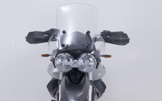 Adventure Handprotektoren-Kit. Schwarz. Moto Guzzi V85 TT (19-) / Travel (19-). - Bild 2