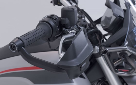 Adventure Handprotektoren-Kit. Schwarz. Moto Guzzi V85 TT (19-) / Travel (19-). - Bild 5