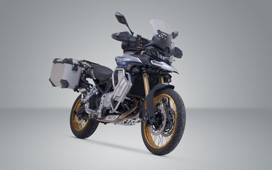 TRAX ADV Alukoffer-System. Silbern. 45/37 l. Voge DS900X (23-). - Bild 2