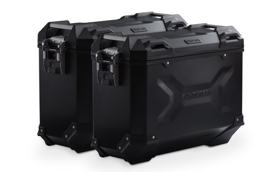 TRAX ADV Alukoffer-System. Schwarz. 37/37 l. Moto Guzzi Stelvio (23-). - Bild 1 TRAX ADV Alukoffer-System. Schwarz. 37/37 l. Moto Guzzi Stelvio (23-). - Bild 1