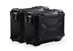 TRAX ADV Alukoffer-System. Schwarz. 37/37 l. Moto Guzzi Stelvio (23-).