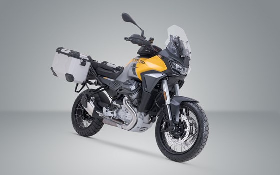 TRAX ADV Alukoffer-System. Silbern. 37/37 l. Moto Guzzi Stelvio (23-). - Bild 2