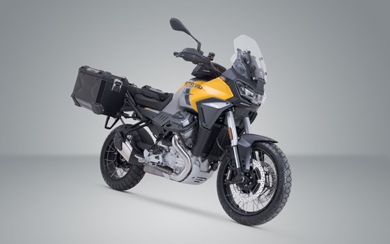 TRAX ADV Alukoffer-System. Schwarz. 45/45 l. Moto Guzzi Stelvio (23-). - Bild 2