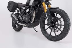 Motorschutz. Schwarz. Triumph Scrambler 400 X (23-).