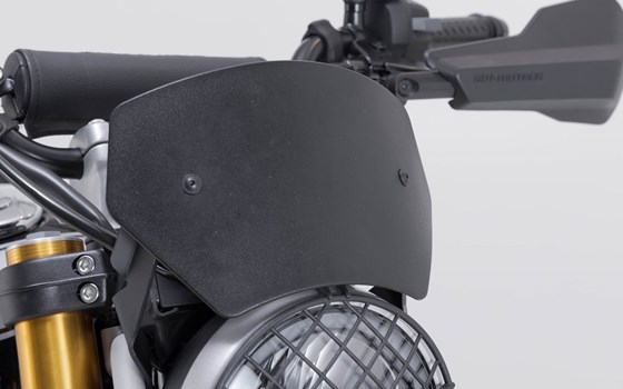 Windschild. Schwarz. Triumph Scrambler 400 X (23-). - Bild 3