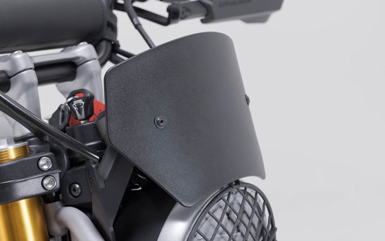 Windschild. Schwarz. Triumph Scrambler 400 X (23-). - Bild 5