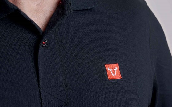 Polo-Shirt. Core Line. Schwarz. Herren. Größe 3XL. - Bild 3