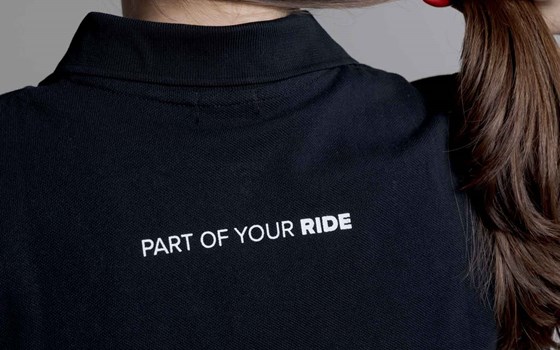 Polo-Shirt. Core Line. Schwarz. Damen. Größe XXL. - Bild 4