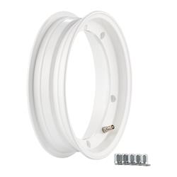 Felge SIP Tubeless 2.0 2.50x10 für 100'80/100'90-10" Reifen für Vespa 50-125/PV/ET3/PK/S/XL/XL2/125 GT-TS/150 GL/GS VS5T/Sprint/V/T4/Rally/PX/PE/Lusso/T5/Cosa/LML Star/DLX/Deluxe 2T/4T vorne oder hint