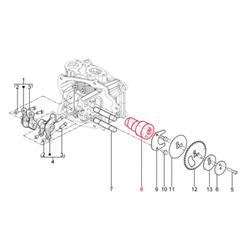 Nockenwelle PIAGGIO 1A000610R5 für Vespa GTS Super 125ccm i.e. 4T LC