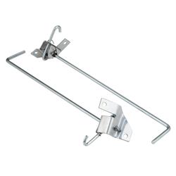 Halter Set Seitenhaube LML Ersatzradseite, links und rechts für LML Star 125-200 2T/4T/ Stella