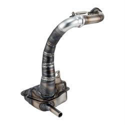 Rennauspuff DEXTER Classic Box 28 W1R, Stahl für Vespa 50/N/L/R/S/Special/SR/SS