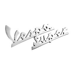 Schriftzug "Vespa Super" Beinschild vorne, links für Vespa 125/150 Super VNC/VBC