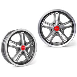 Felgenset SOCA R-AF 3.0x12 ET20 5x86 für Vespa GTS/GTS Super/GTV/GT 60/GT/GT L 125-310ccm vorne & hinten