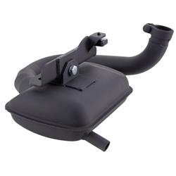 Rennauspuff SIP ROAD 2.0, Stahl schwarz für Vespa 125 VM/VN/150 VL/VB1T/VGL1T