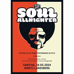 Poster SIP Soul Allnighter 18. Mai 2024