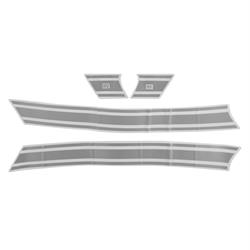 Aufkleberset mit Motiv Streifen für Lambretta 125 DL/GP/150 DL/GP/200 DL/GP