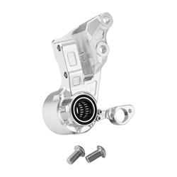 Achsaufnahme JS MANUF, für BREMBO P4 Bremszange für Vespa Primavera/Sprint 125-150ccm ('17-)