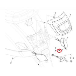 Schraube Blinker hinten, Innensechskant, PIAGGIO für Vespa GTS/GTS Super/GTV 125-300ccm (2023-)