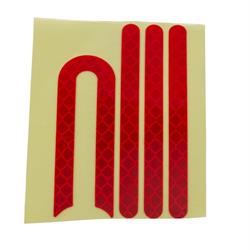 Reflektoraufkleber Schraubenabdeckung MONORIM für E-Scooter Vorderrad für XIAOMI M365/ 1S/ PRO2