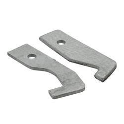 Reparaturblech, Scharnier, Seitendeckel unten für Vespa 50-125/PV/ET3