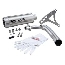 Rennauspuff REMUS Mesh für Vespa Primavera/Sprint 50ccm 4T Euro5 (`22-)