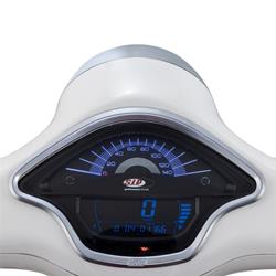 Zierring Tachometer/Lenkkopf SIP für Vespa Primavera/Sprint 50-150ccm 2T/4T AC