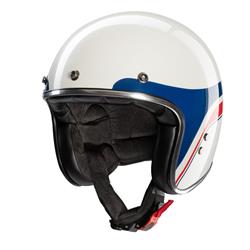 Helm REDBIKE RB-803 SILVERSTONE, weiß, Gr. S, 55-56cm Jethelm