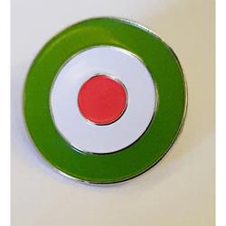 Pin mit Motiv "Target"