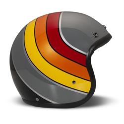 Helm DMD Vintage Curve, grau glänzend, Gr. M, 56-57cm Jethelm