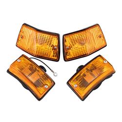 Blinker Kit FIEM vorne & hinten für Vespa PX80-200/PE/Lusso/T5