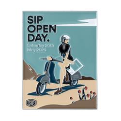 Plakette "SIP Open Day 2023"