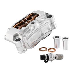 Bremszange VMC RADIAL, für GRIMECA Scheibenbremse Classic NT/PX'98/MY 20mm mit Achsaufnahme Radial 82mm, vorne für Vespa 50-125/PV/ET3/PK/S/SS/XL/XL2/125 VNA -TS/150 VBA-Super/Rally/PX/PE/T5/Cosa