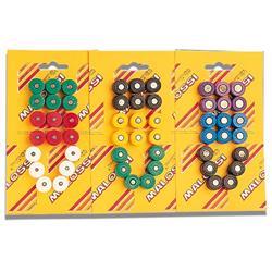 6 COLORROLL Rollen 16x13 Gewicht 04