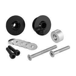 Montage Kit SIP MK II, für Lenkerendenspiegel, links & rechts für Vespa Primavera/Sprint 50-150ccm