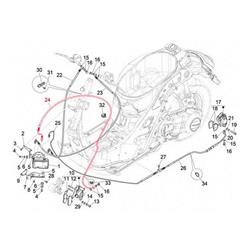 Bremsleitung PIAGGIO, vorne für Vespa GTS/GTS Super 125/300/310ccm (2023-)