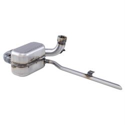 Rennauspuff "Sei Giorni Style", Stahl klarlackiert für Vespa 125 VM/VN/150 VL/VB1T/VGL1T