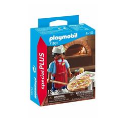 Figur PLAYMOBIL 71161 special PLUS Pizzabäcker mehrfarbig