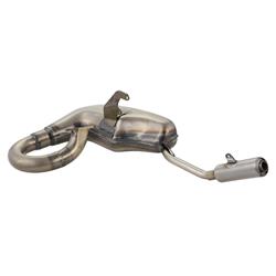 Rennauspuff GORI "GP" 32560871, Stahl für Lambretta 125 LI/LIS/DL/GP/150 LI/LIS/SX/DL/GP/175 TV 2°-3°/200 TV/SX/DL/GP