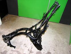 Kawasaki Z750 / SHauptrahmen Rahmen mit Fahrzeugbrief / Zulassungsbescheinigung