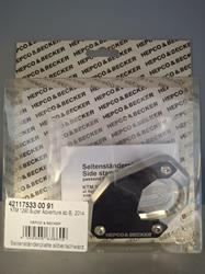 Seitenständerplatte Seitenständerplatte