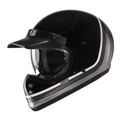 Helm HJC V60 SCOBY MC5, schwarz/grau, Gr. XS, 54-55 cm Crosshelm